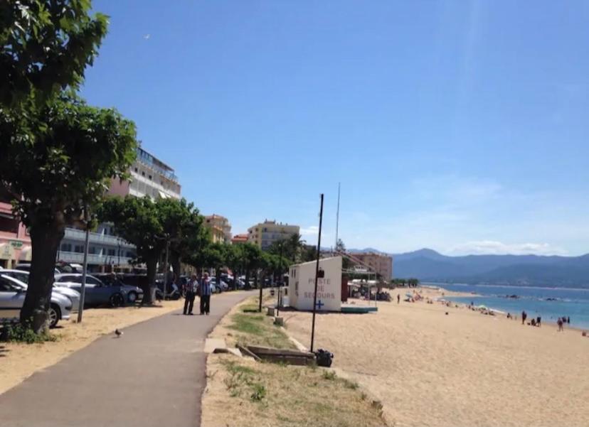 Ajaccio Magnifique T2 Neuf 40M2 Avec Balcon Au Trottel 4 Couchages Wifi Clim Parking Plage A Pieds 100M Zewnętrze zdjęcie